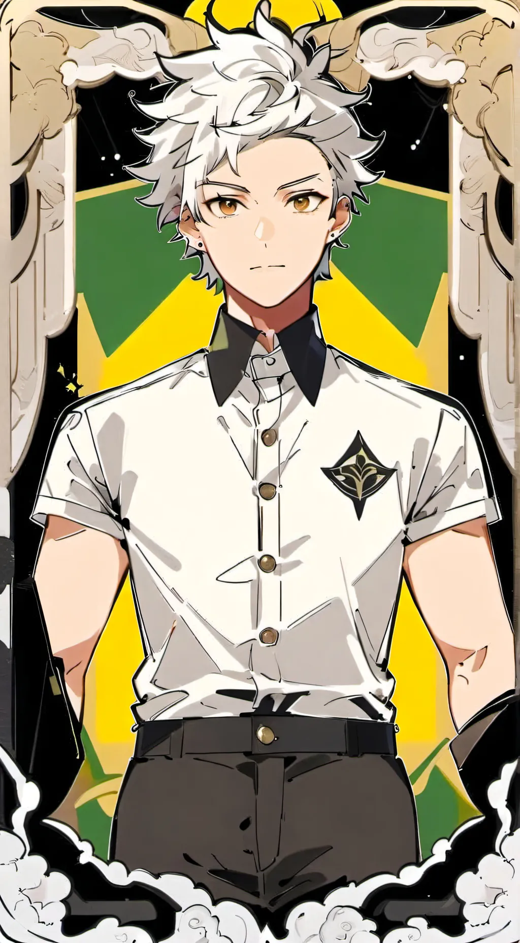 ai character: Chester Maine background