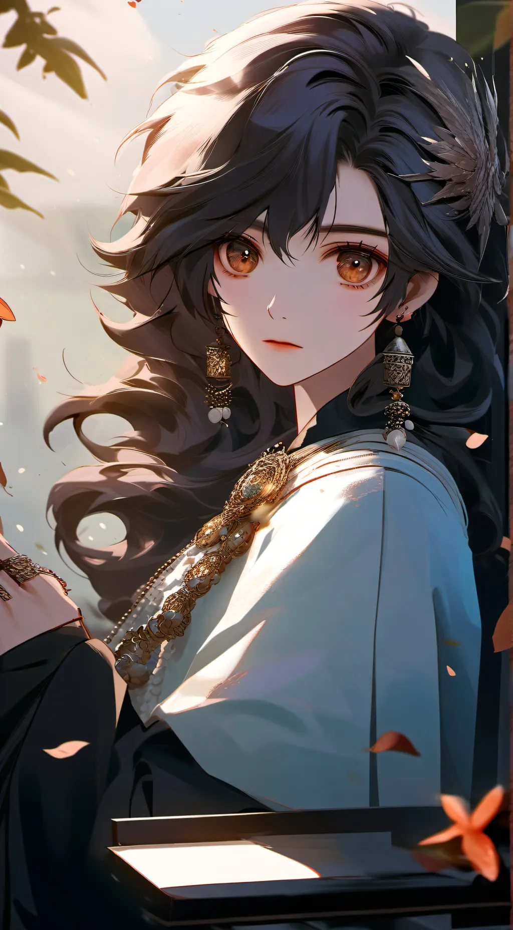 ai character: clothes controled background