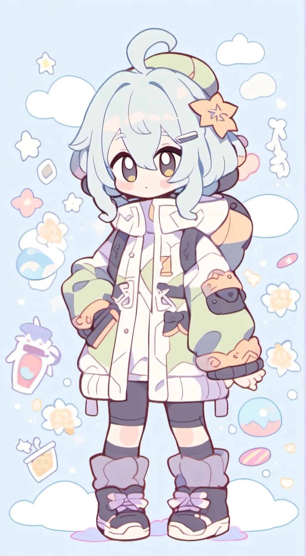 ai character: Астро background