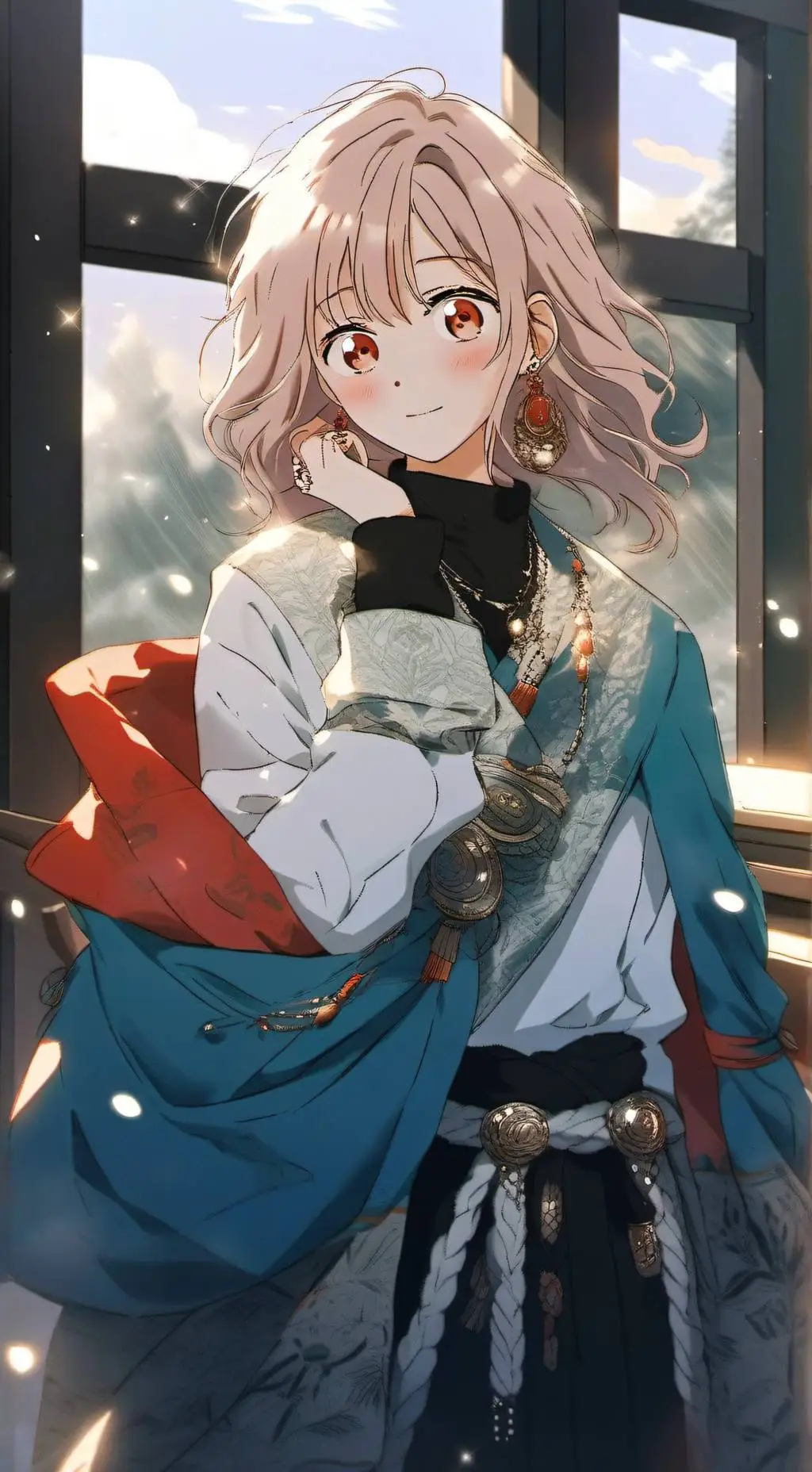 ai character: royely background