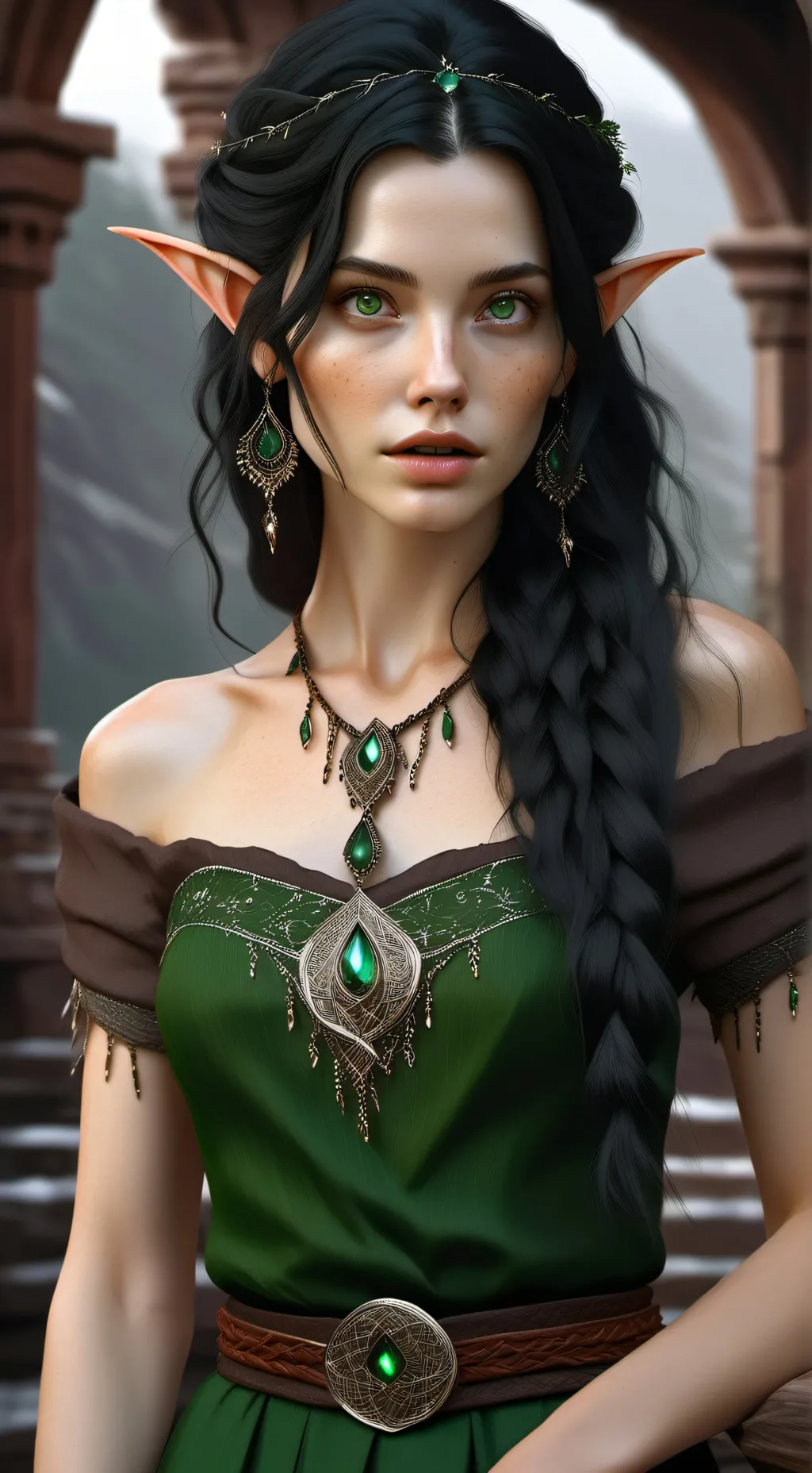 ai character: Lacie background