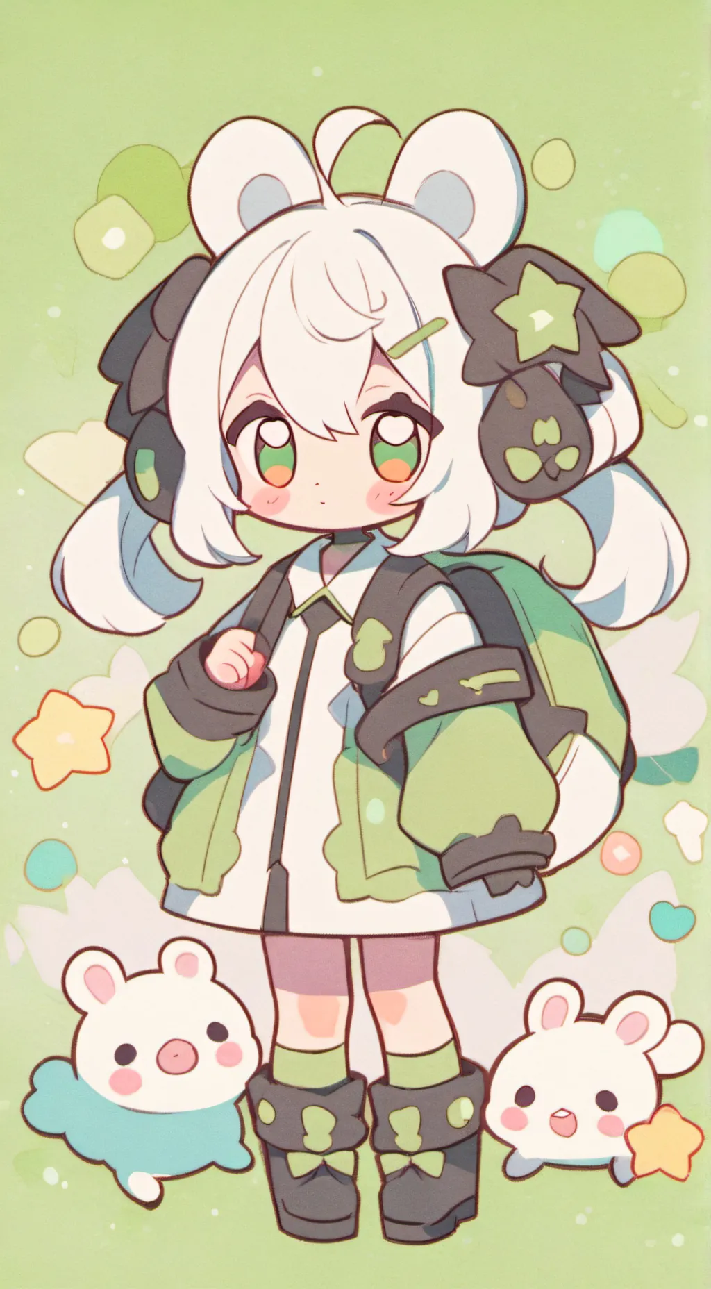 ai character: soeur de deku background