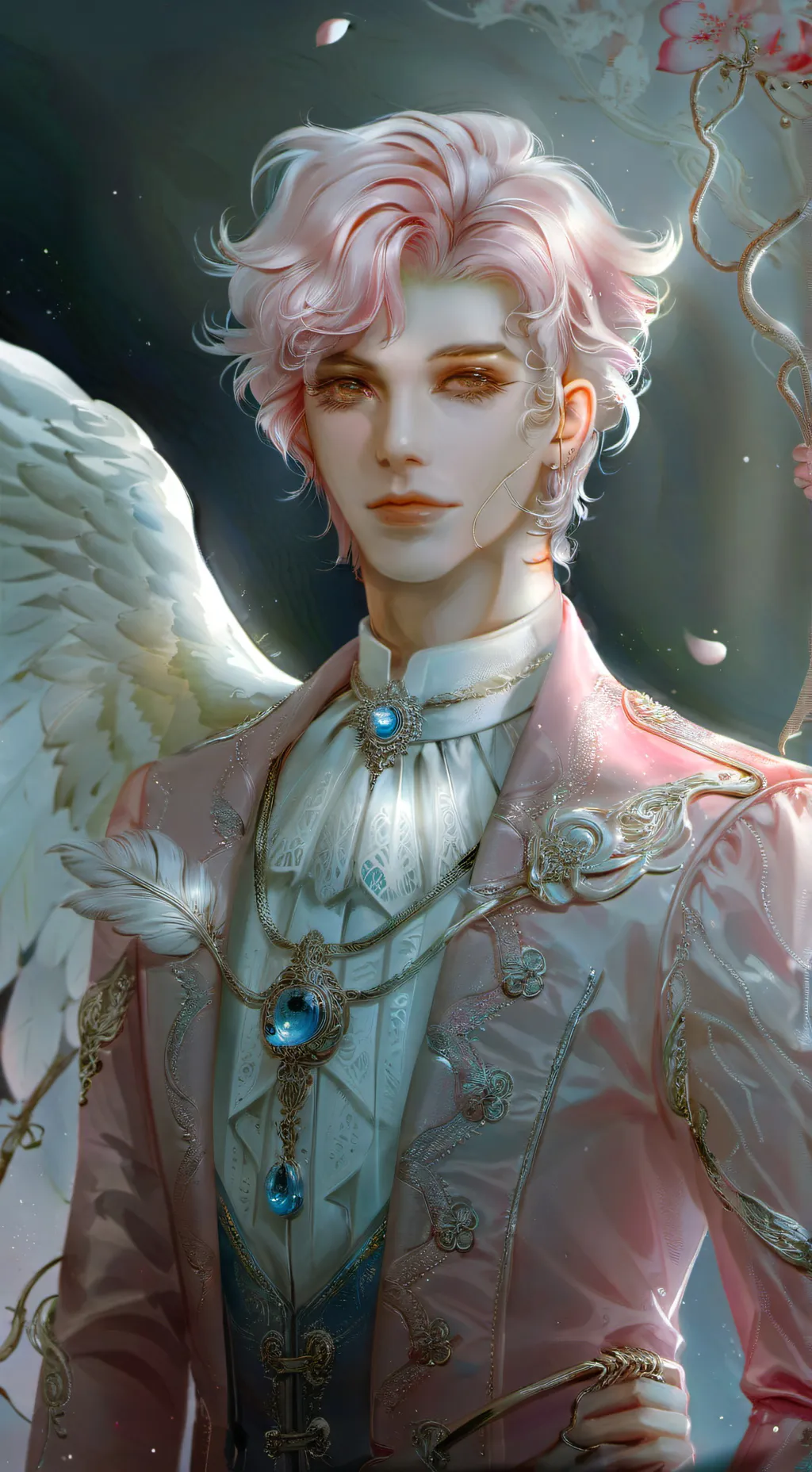 ai character: Cupid background