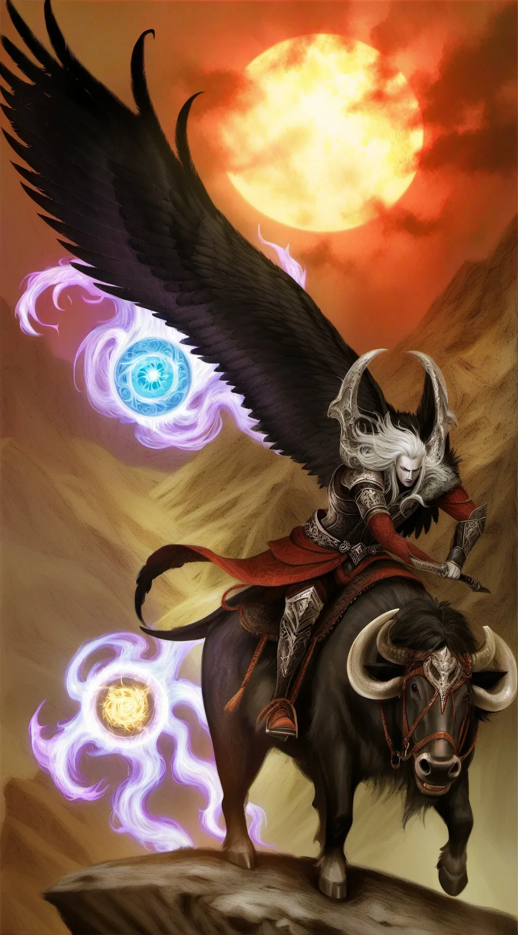 ai character: ALFA  background