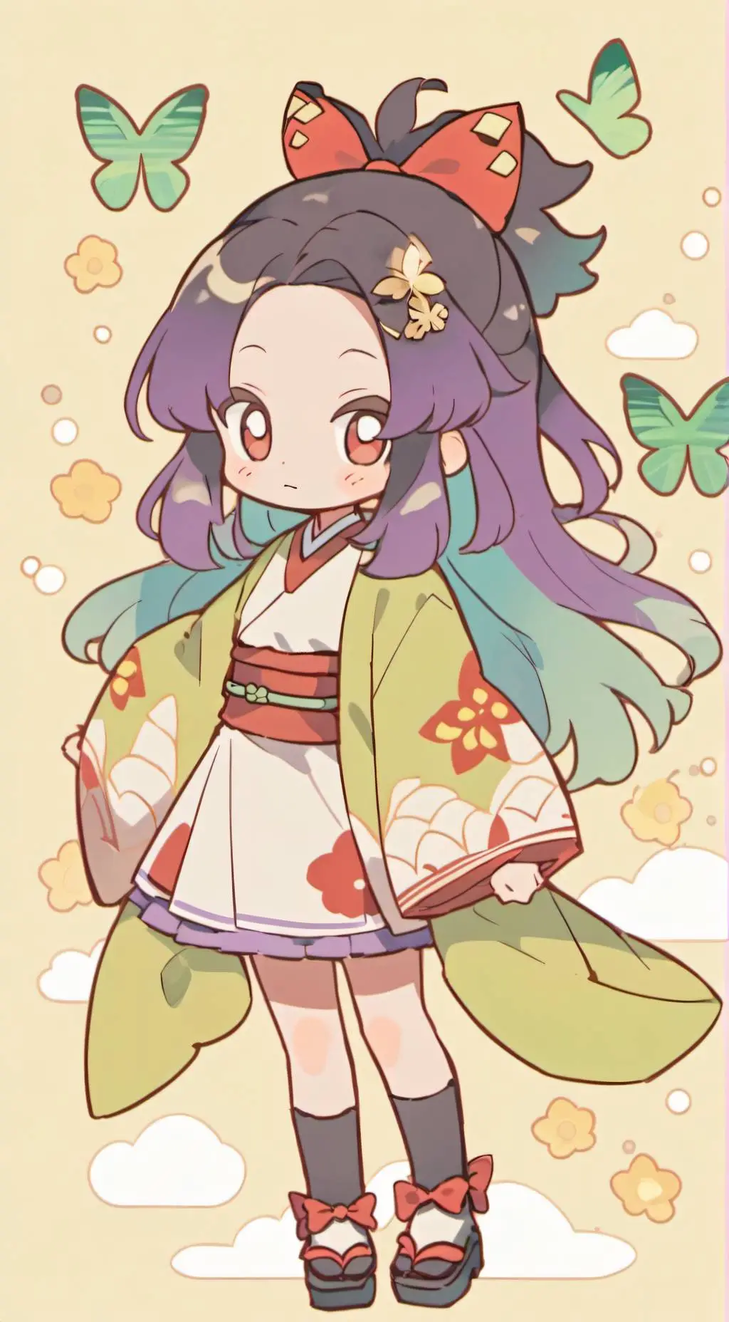 ai character: Giyuu x Shinobu background