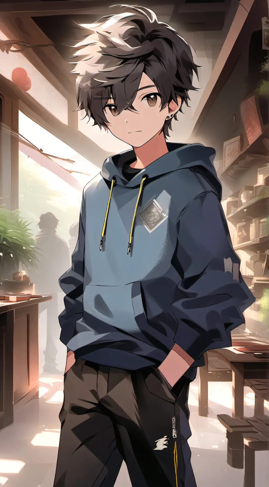 ai character: Neo background