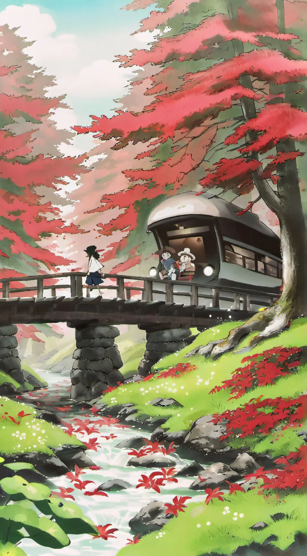 ai character: Amphibia  background