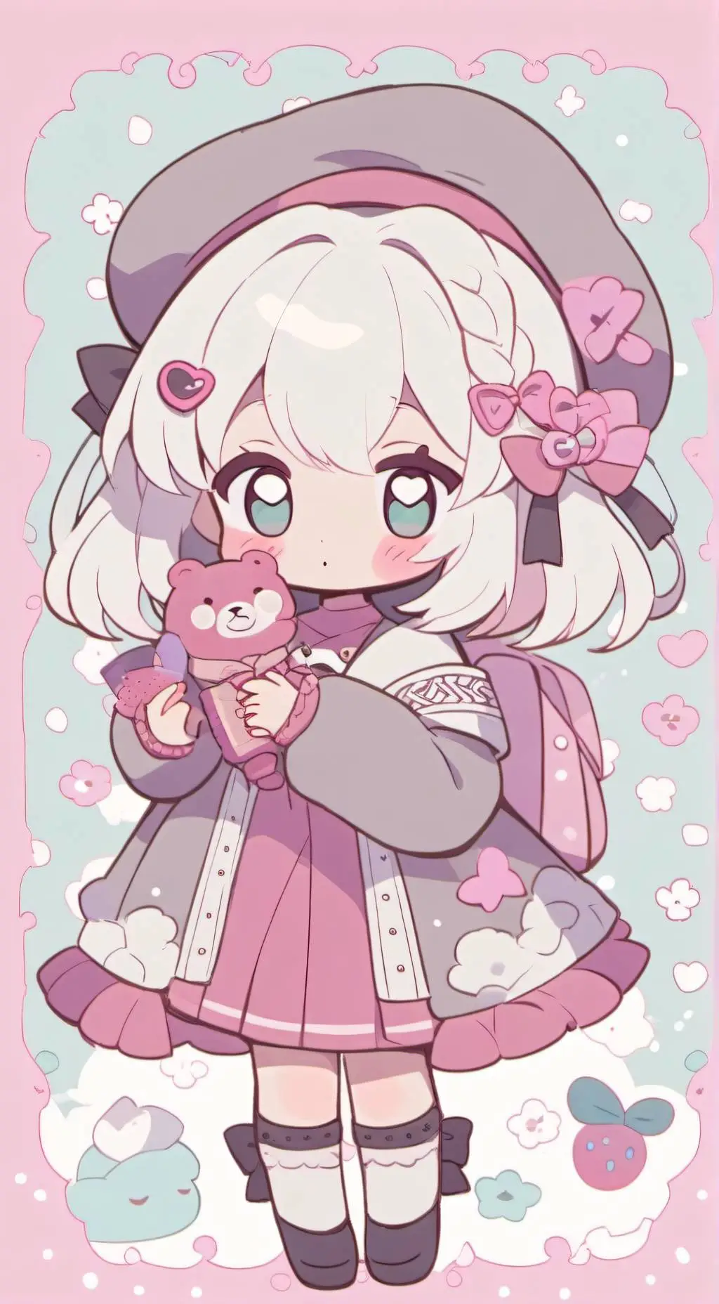 ai character: нани 🍼 background