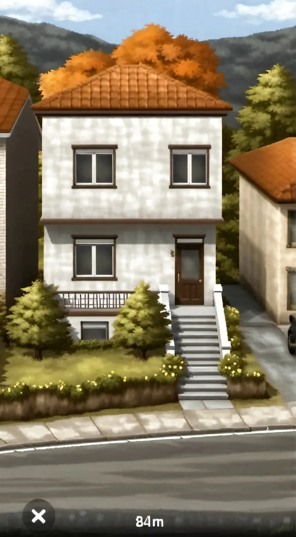 ai character: Bop house  background