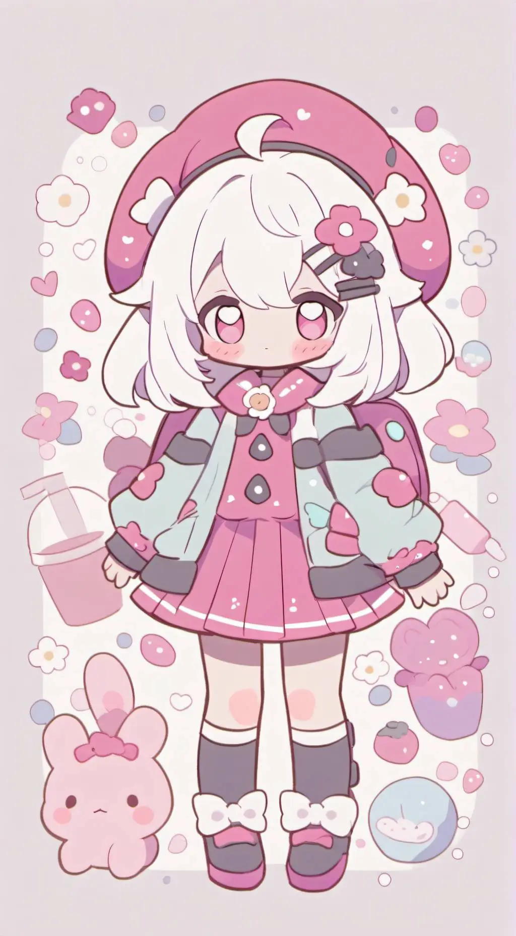 ai character: Sprunki with my oc background