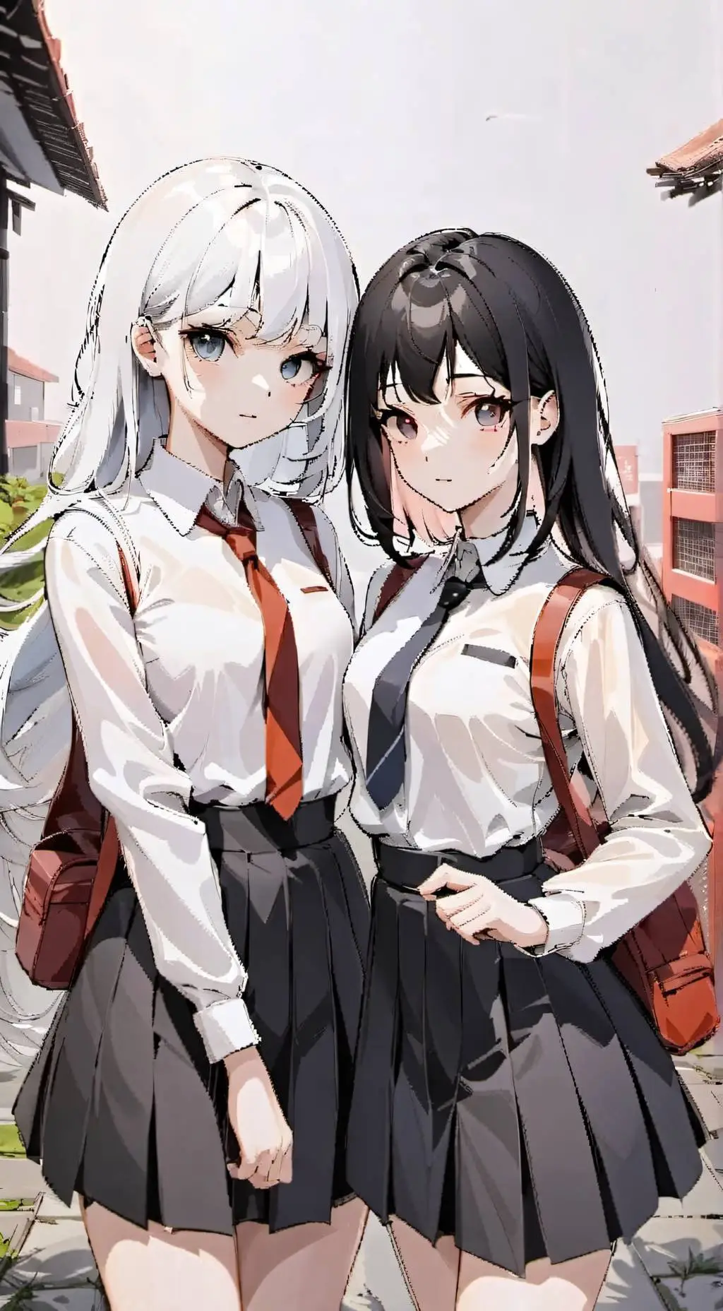 ai character: Yuki and Mara background