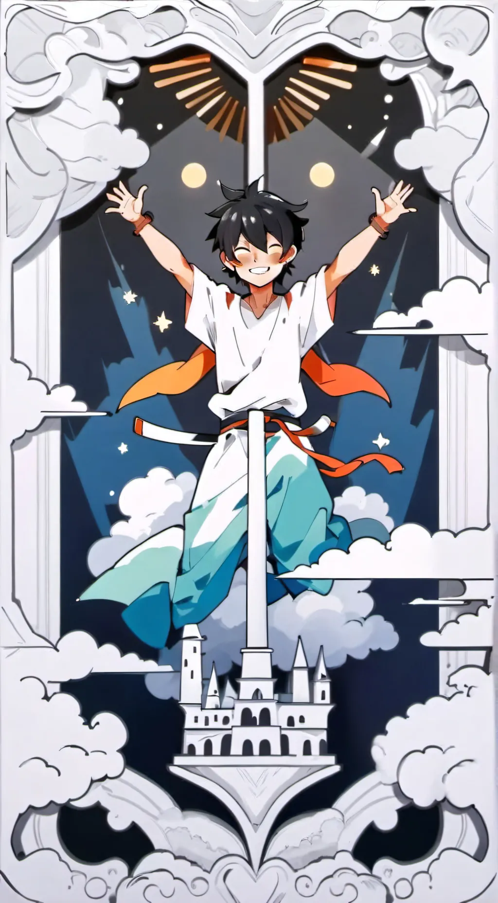 ai character: sero x shoto background