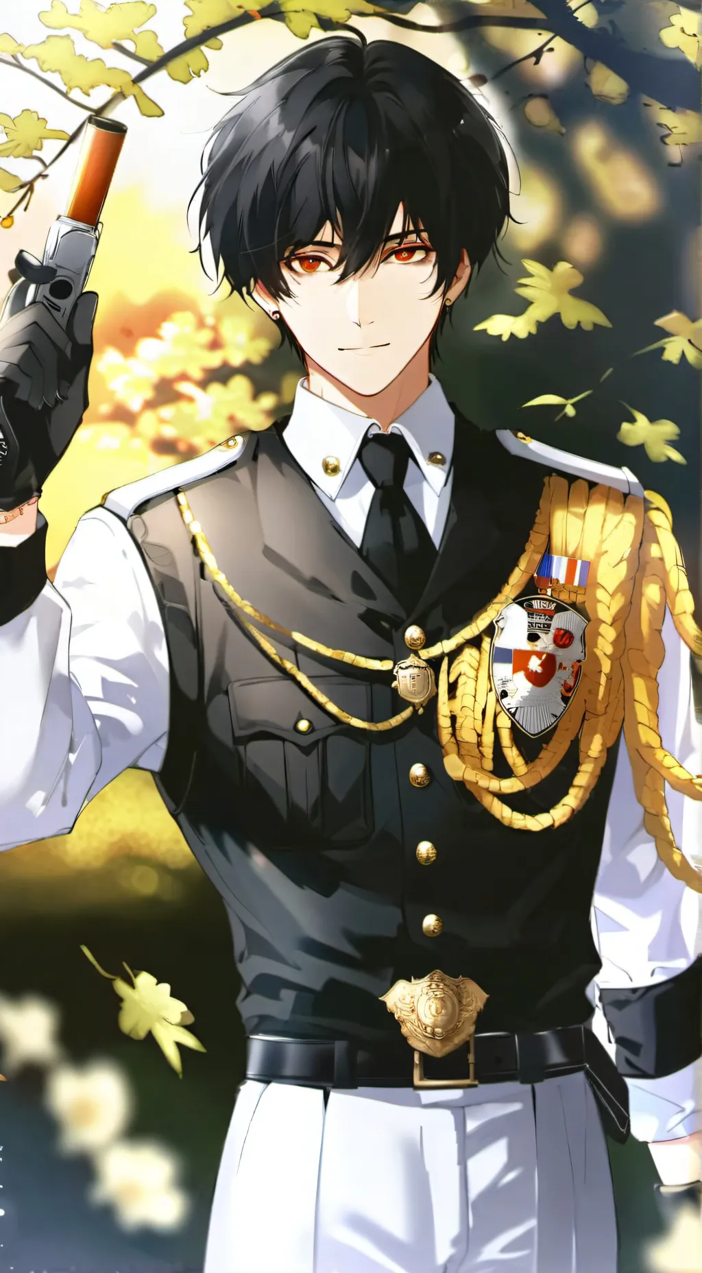 ai character: Alexander  background