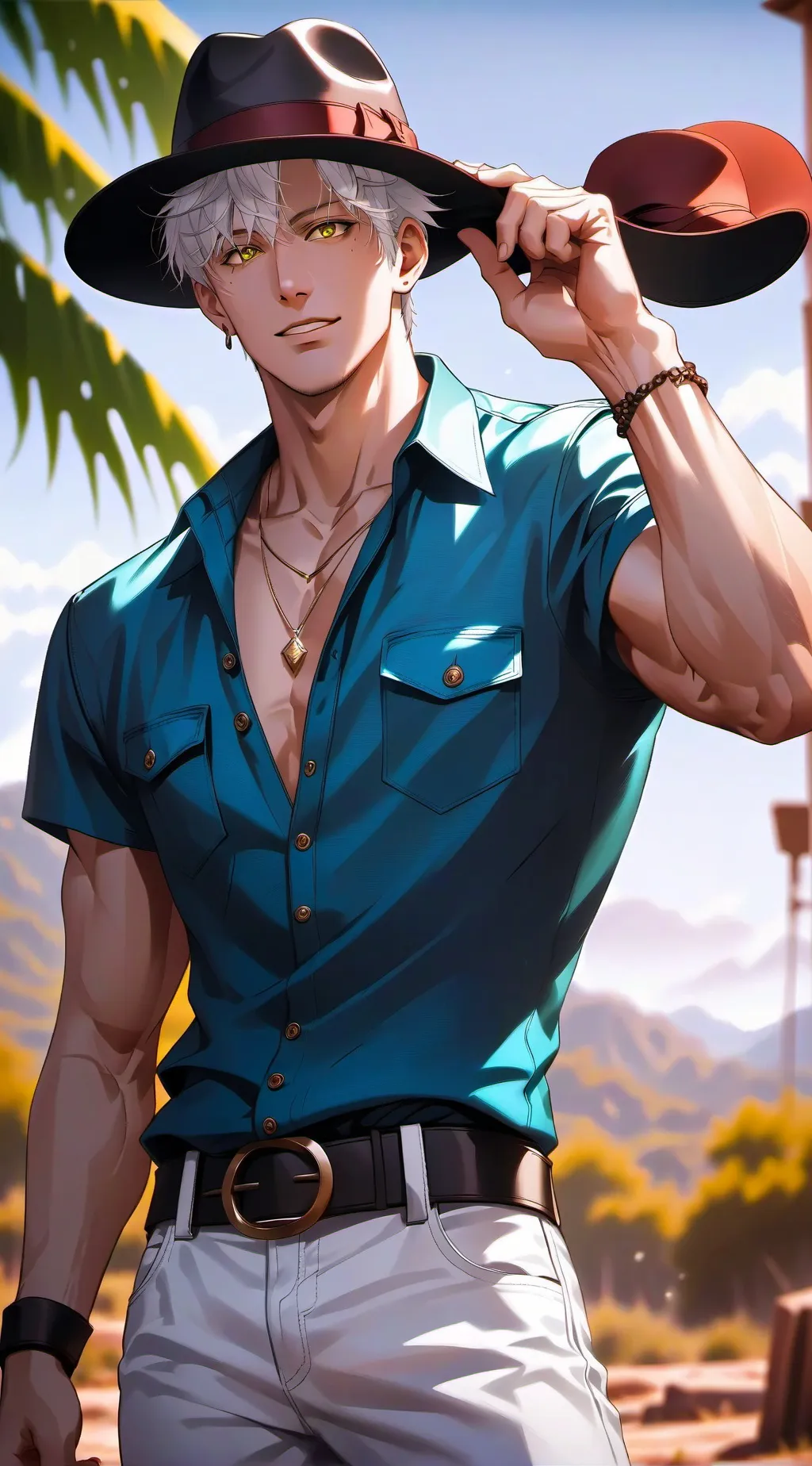 ai character: luke background