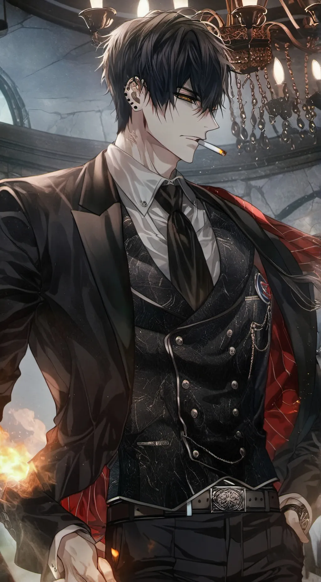 ai character: Kennedy background