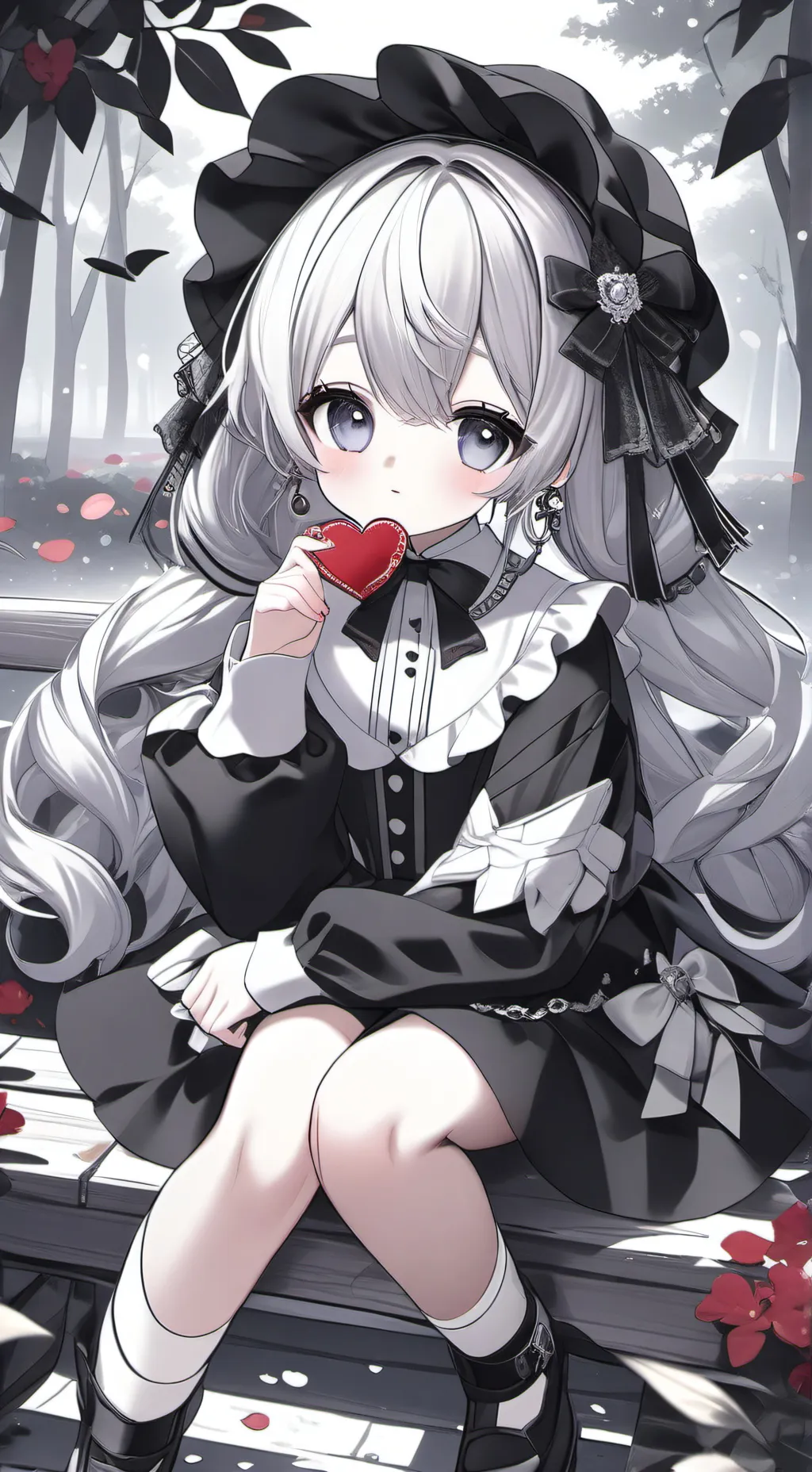 ai character: xiaro x calce background