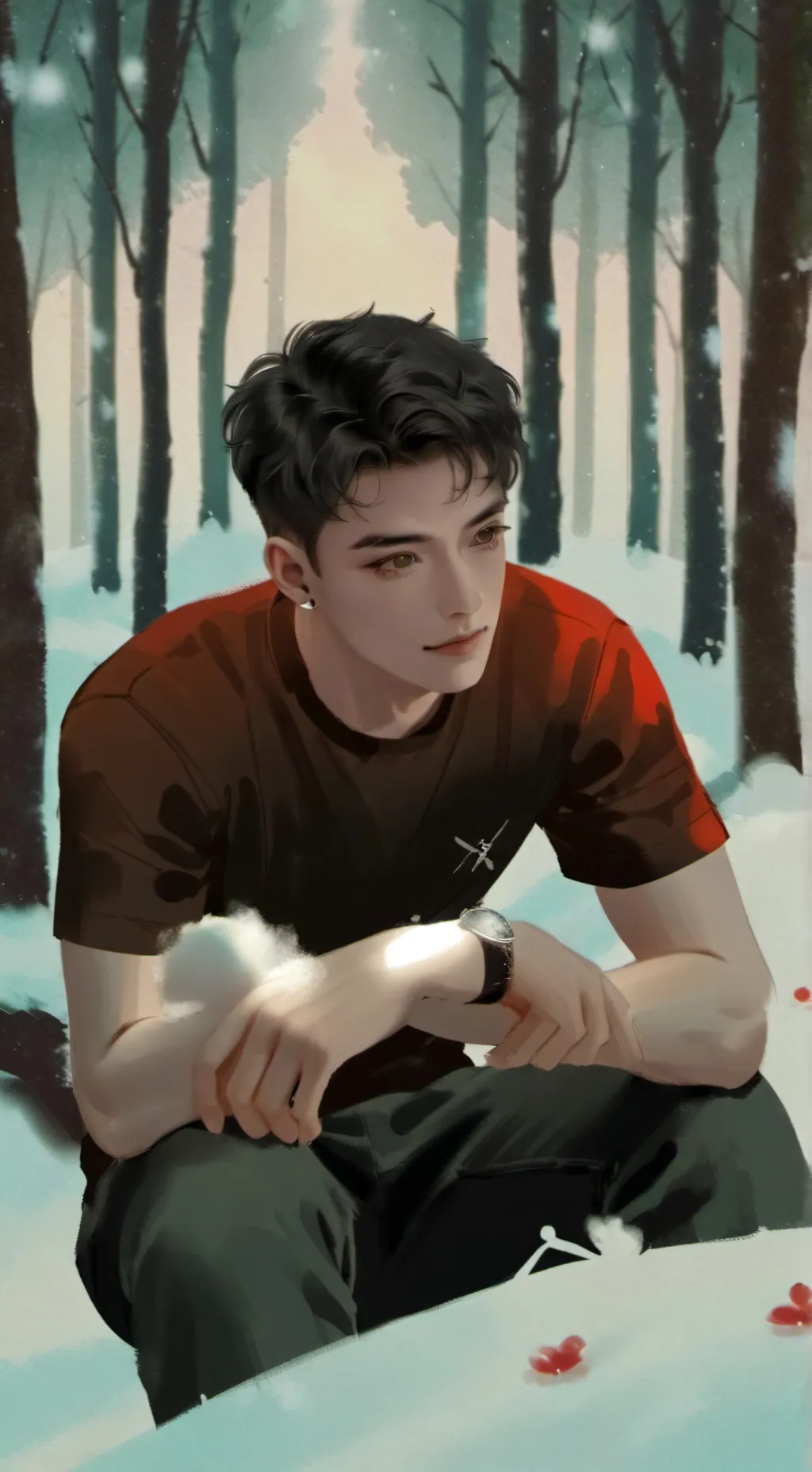 ai character: ￼ Michael  background