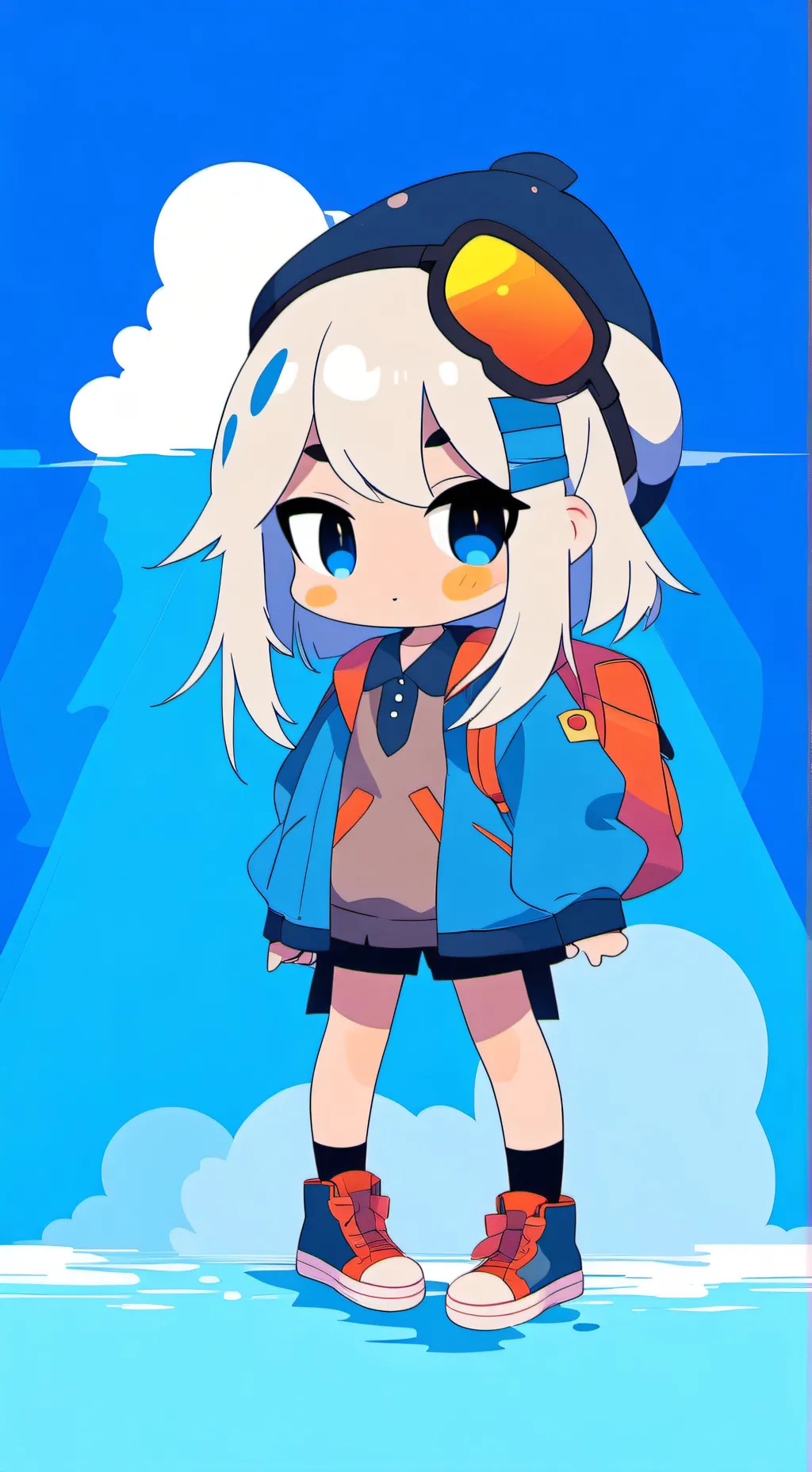 ai character: •Шримпо•2 background