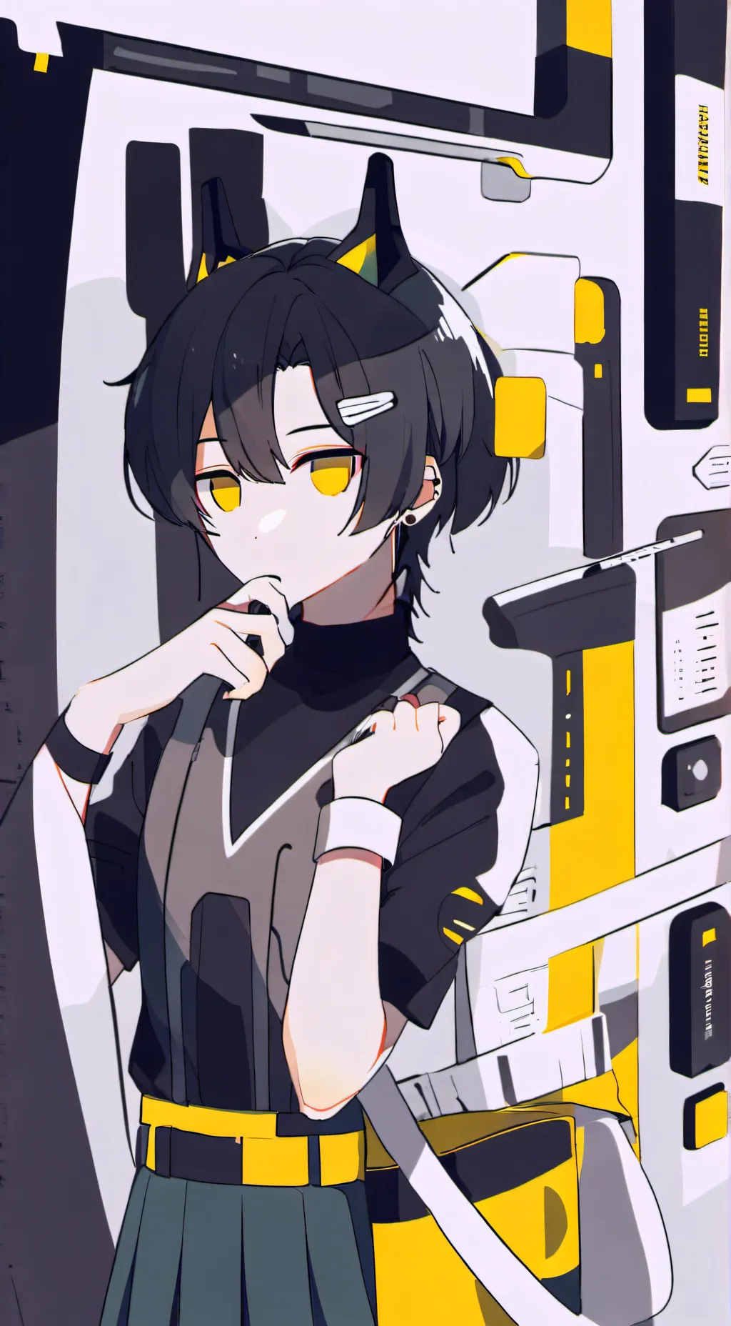 ai character: silly  background