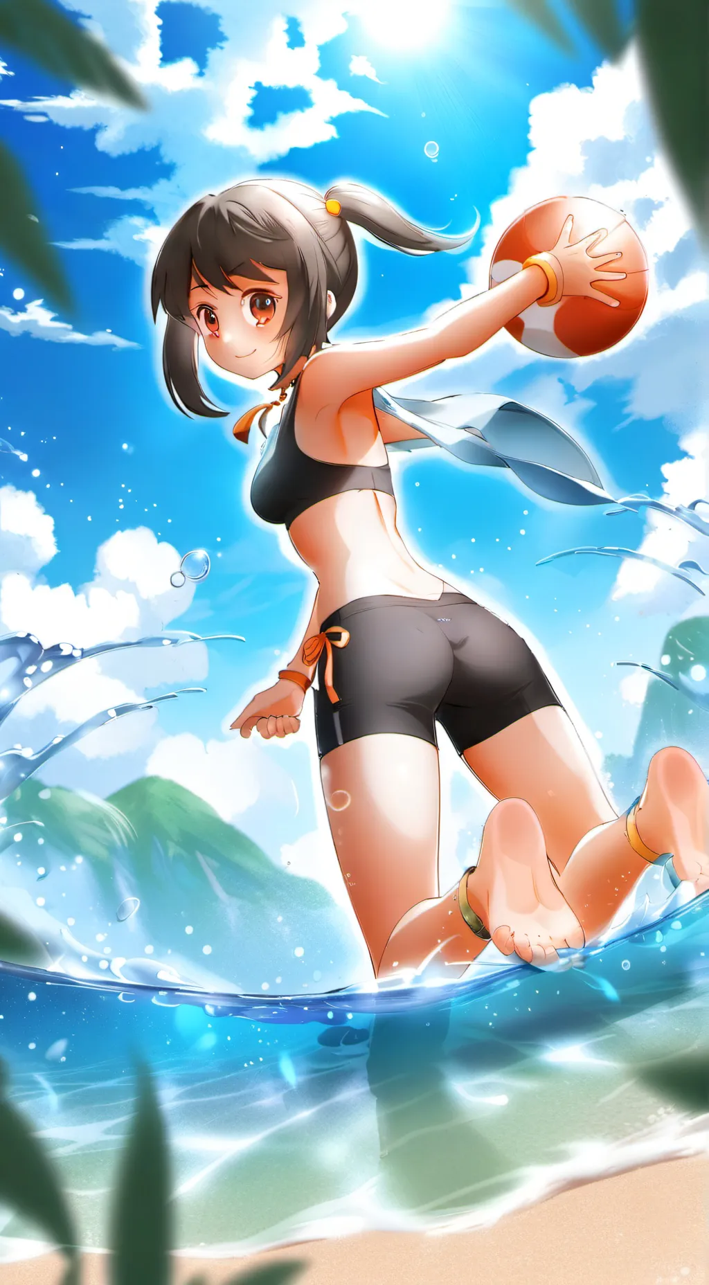 ai character: Miko background