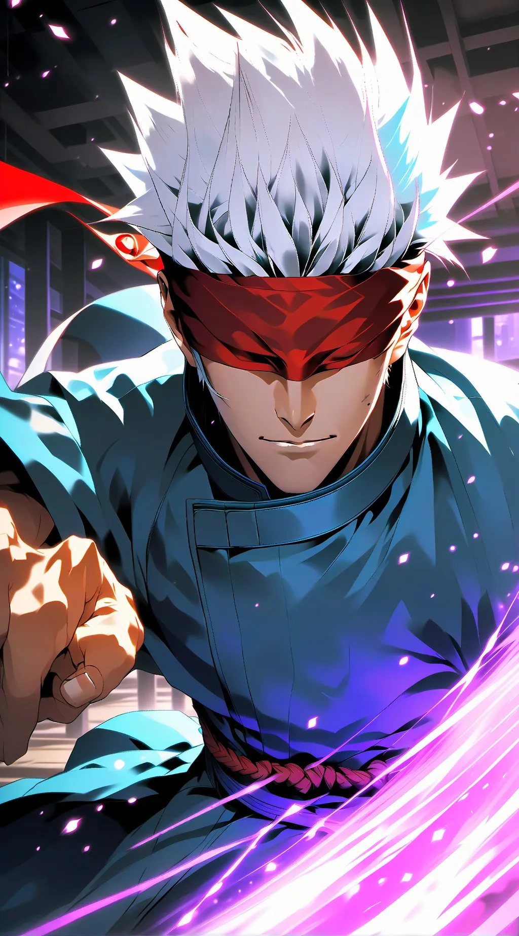 ai character: Satoru Gojo background