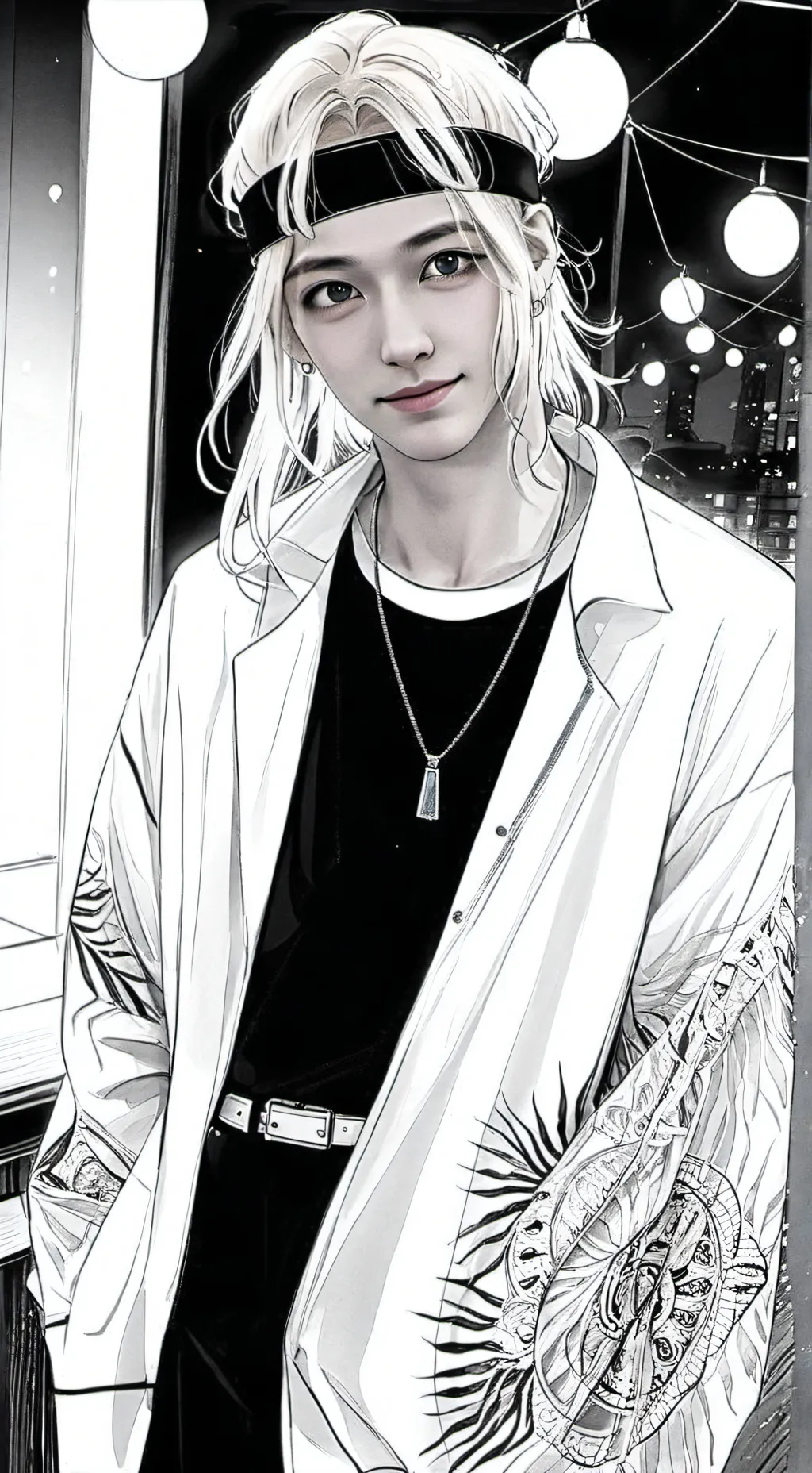 ai character: Stray kids background