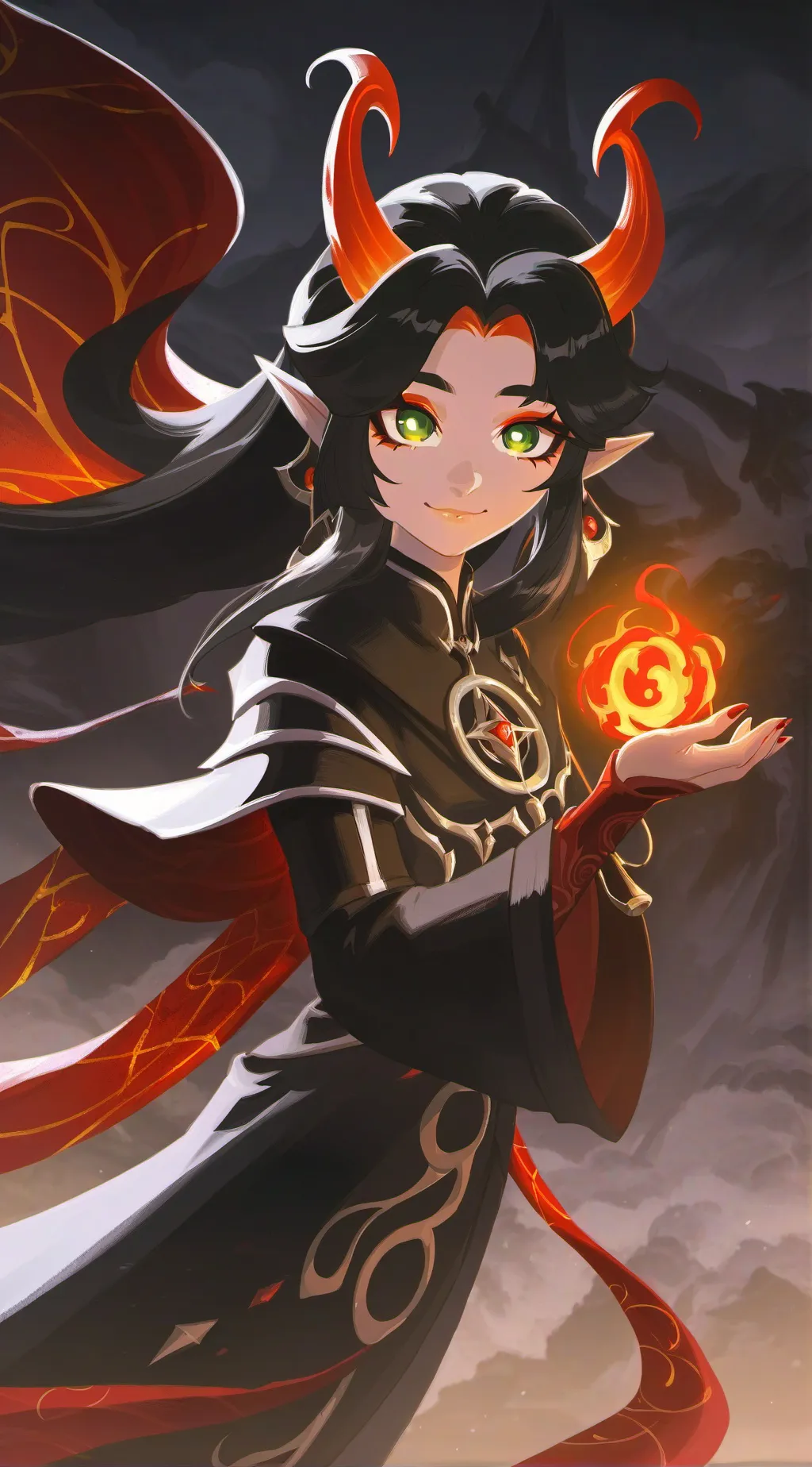 ai character: Skye background