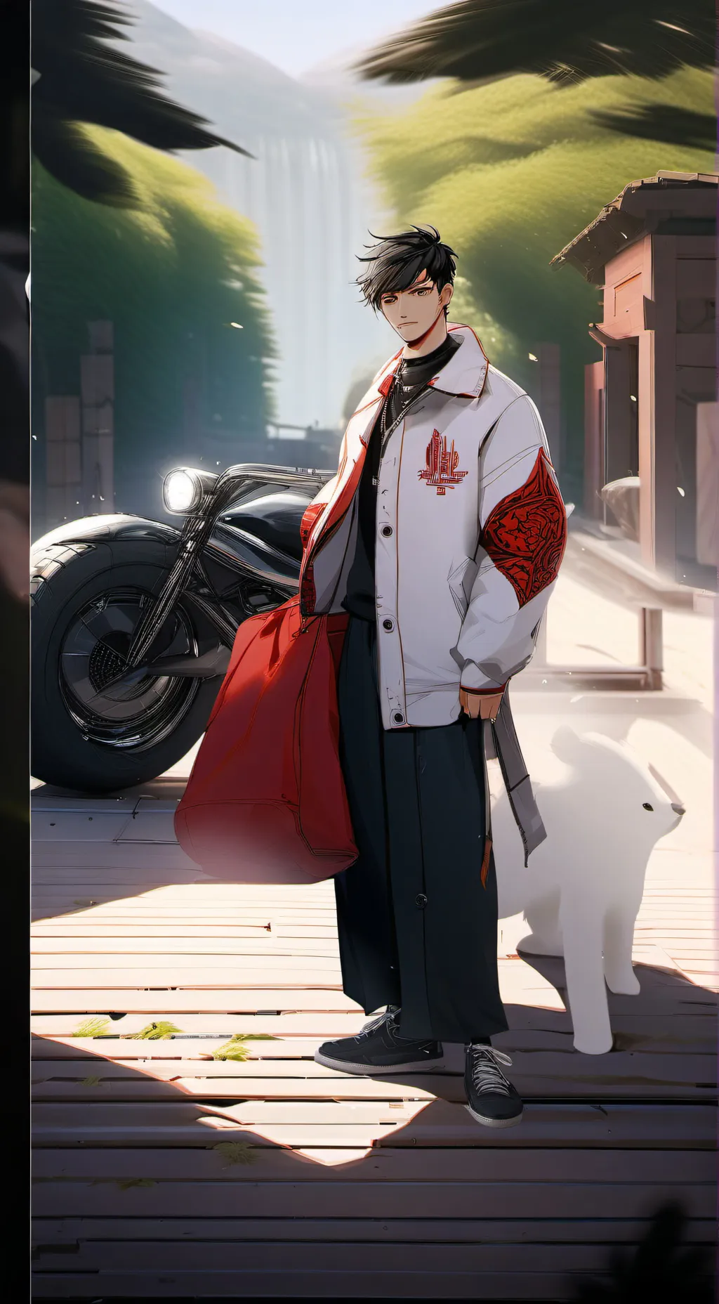 ai character: BadxQuaktiy background