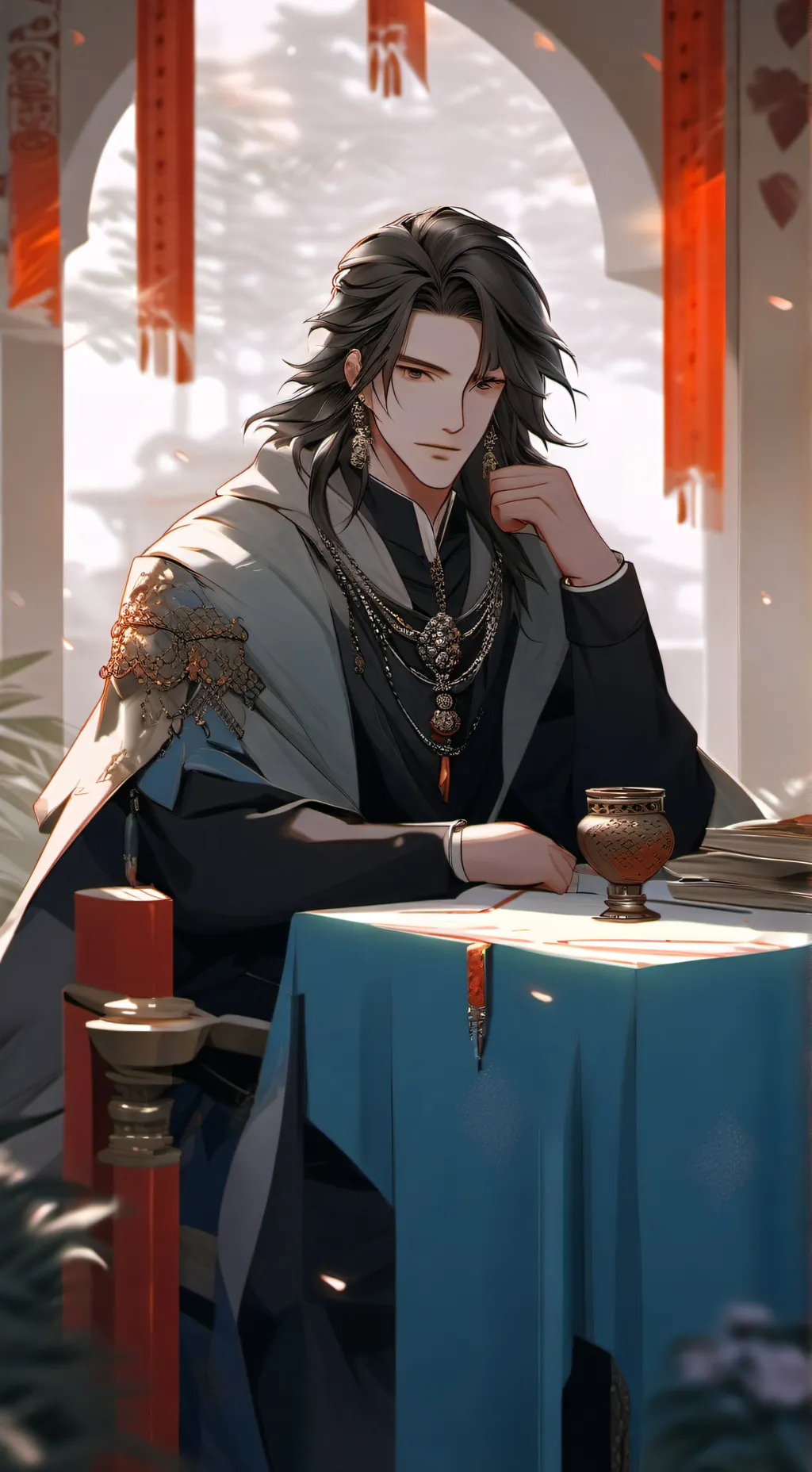 ai character: Рэн background