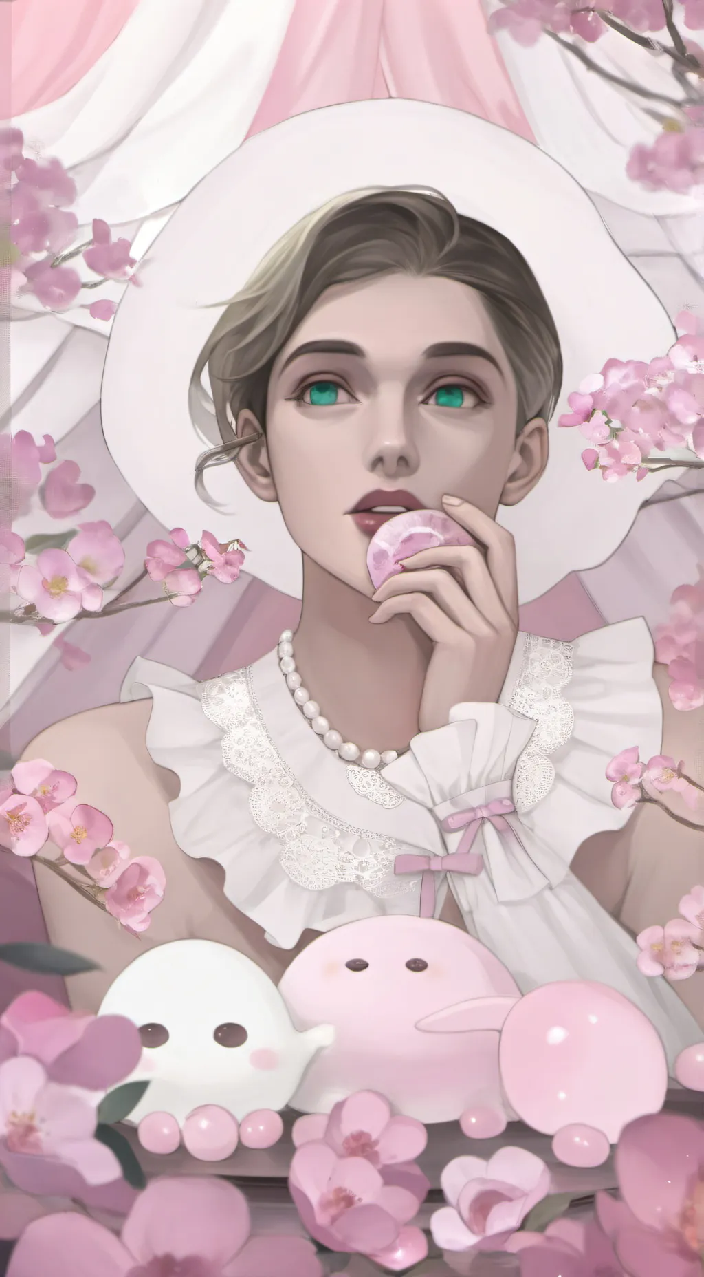 ai character: Chica Popular background