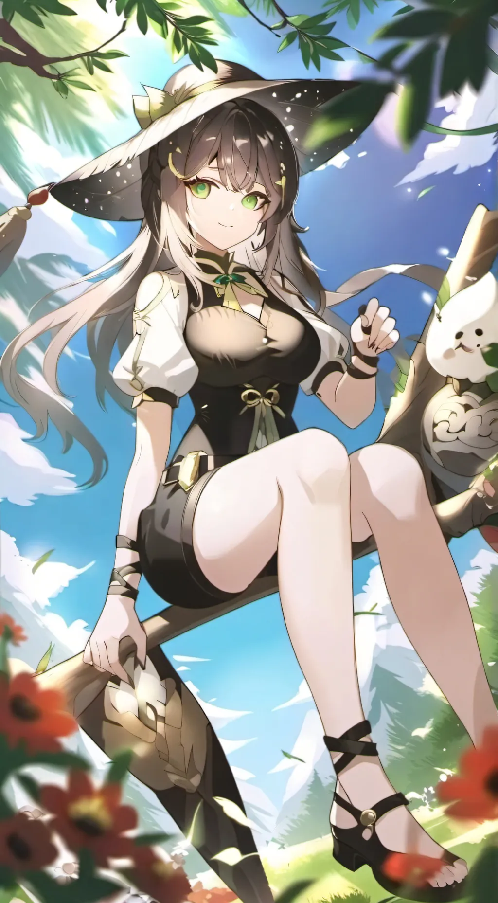 ai character: аи background