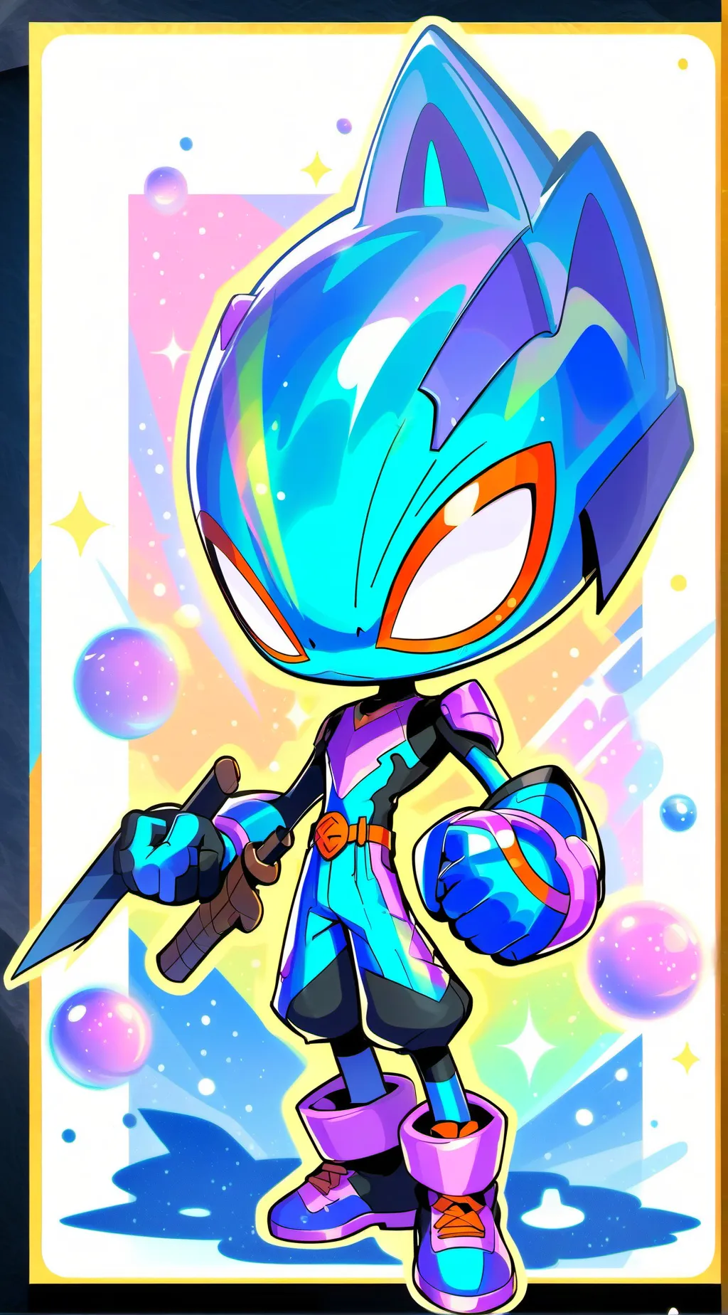 ai character: Mill background