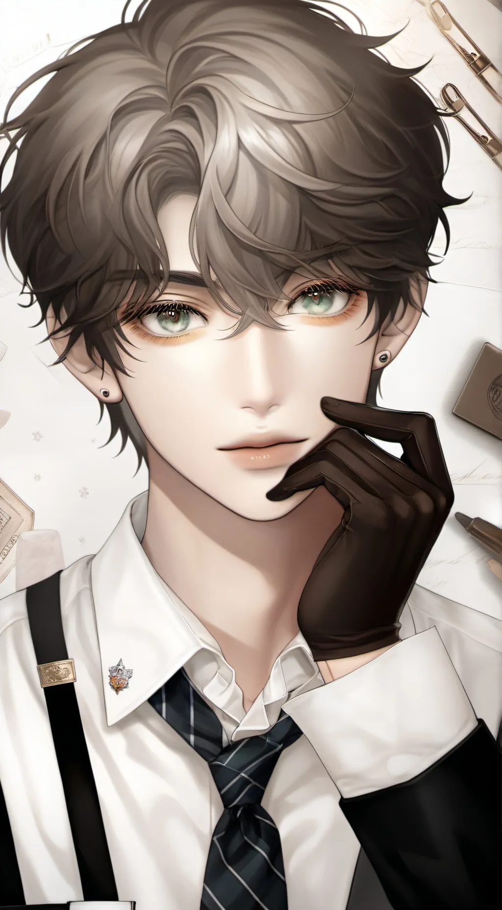 ai character: lukas background