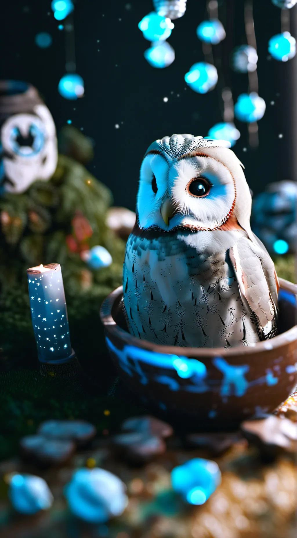 ai character: Bon background