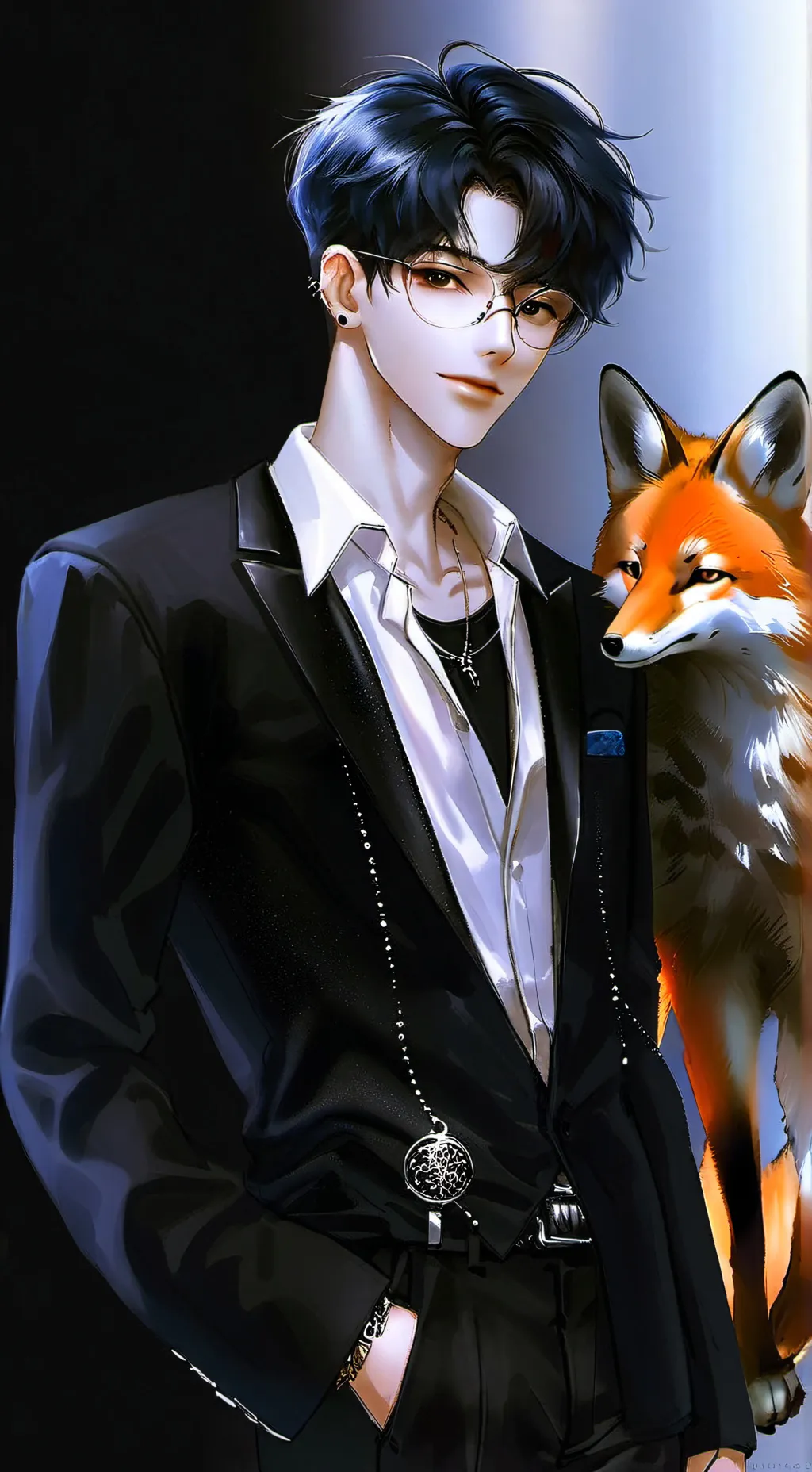 ai character: 🤎🤍JACKSON🤍🤎 background