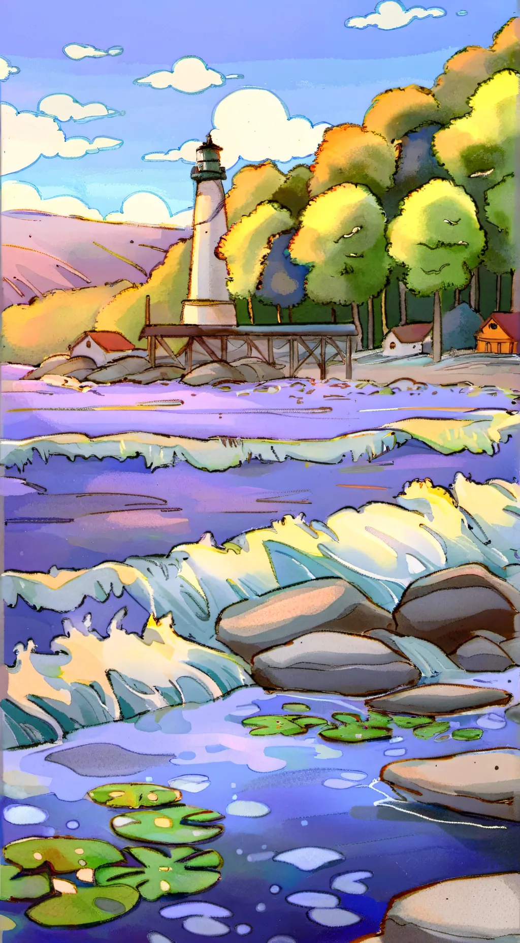 ai character: Dekubaku  background