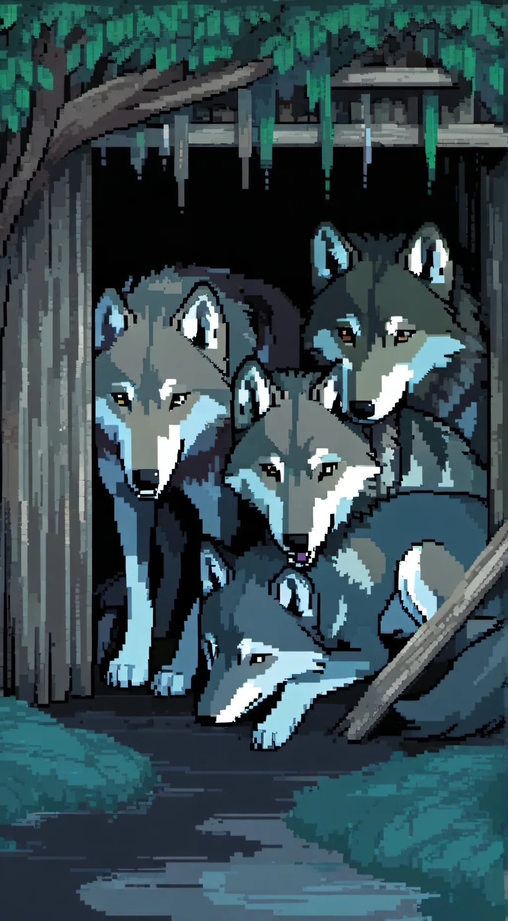 ai character: nightpack background