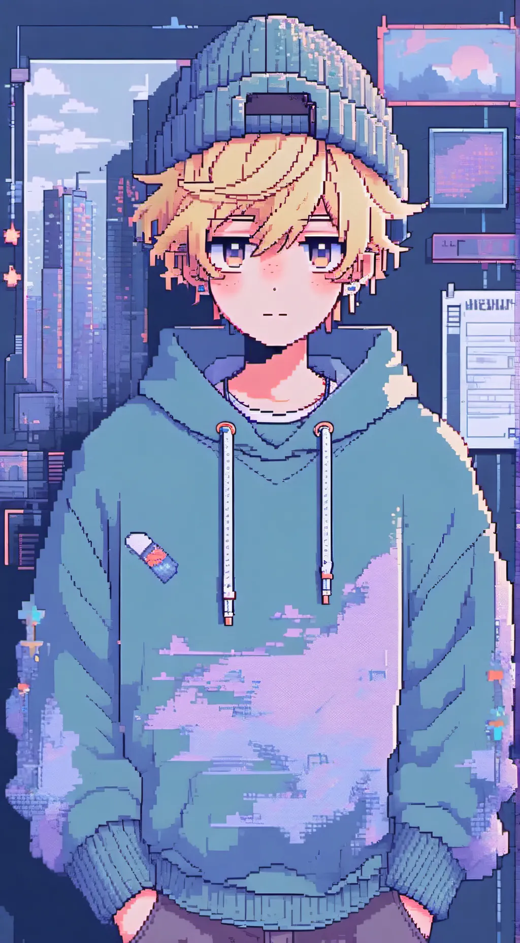 ai character: Issac  background