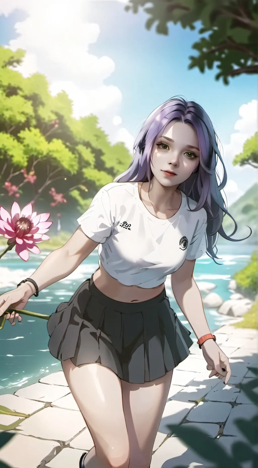 ai character: Realyn (LESBIAN) background