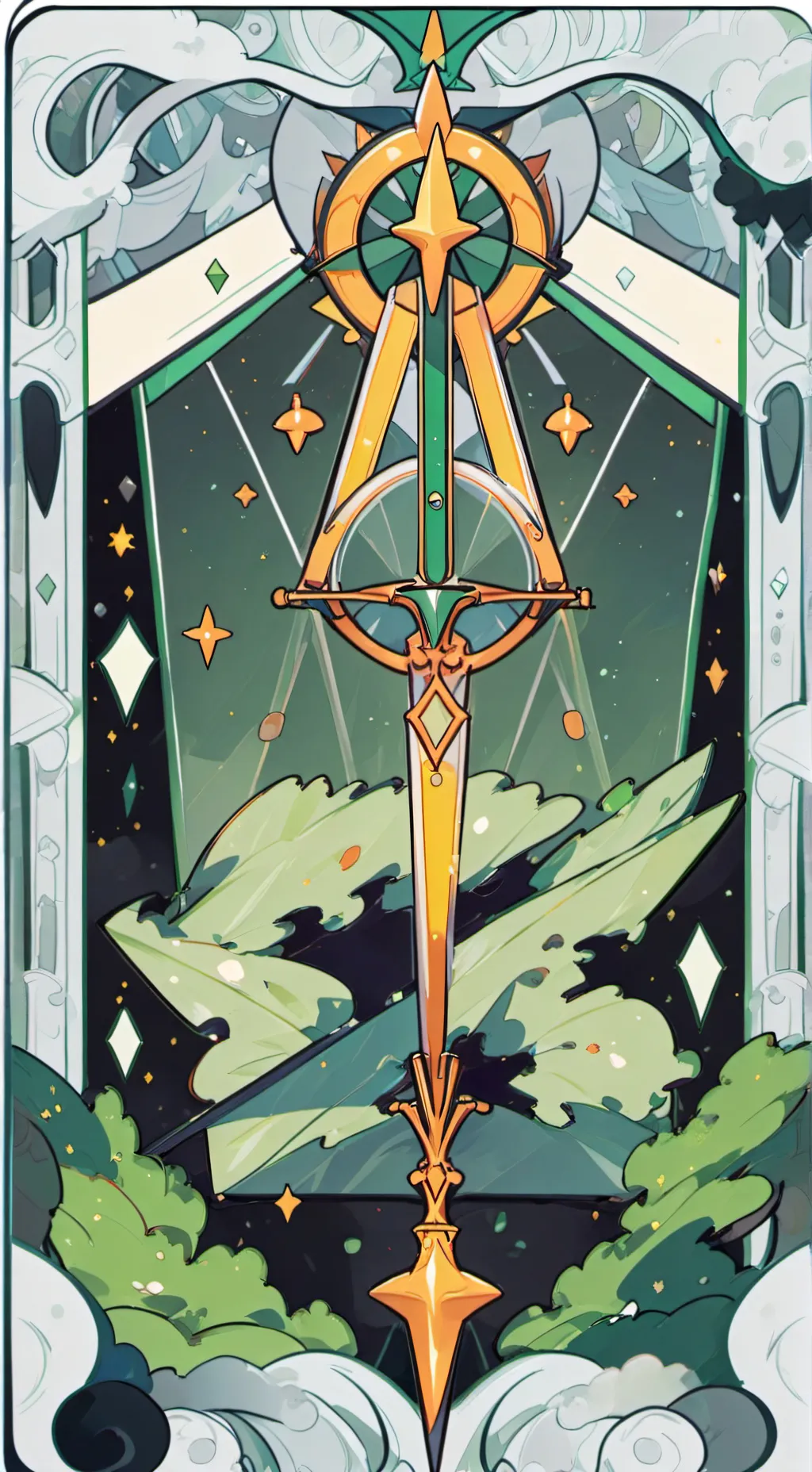 ai character: 💚hija de bakudeku🧡 background