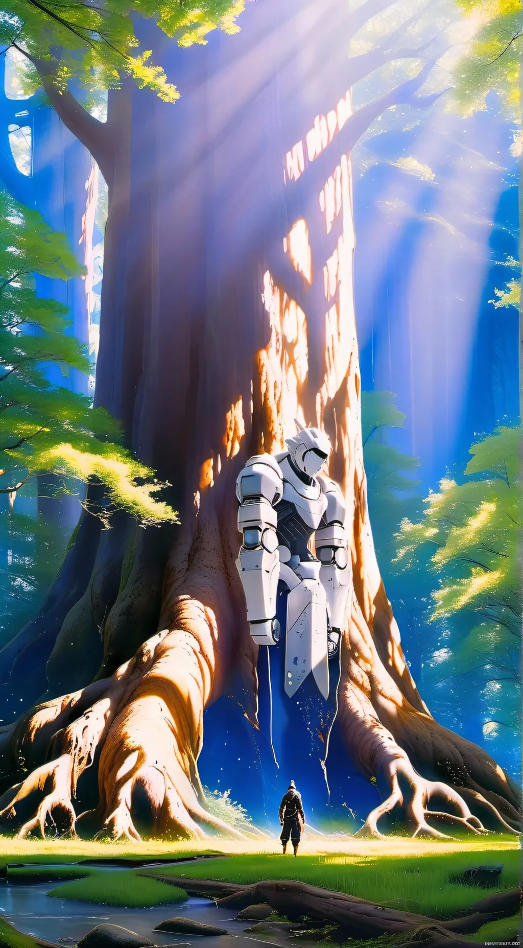 ai character: MD background