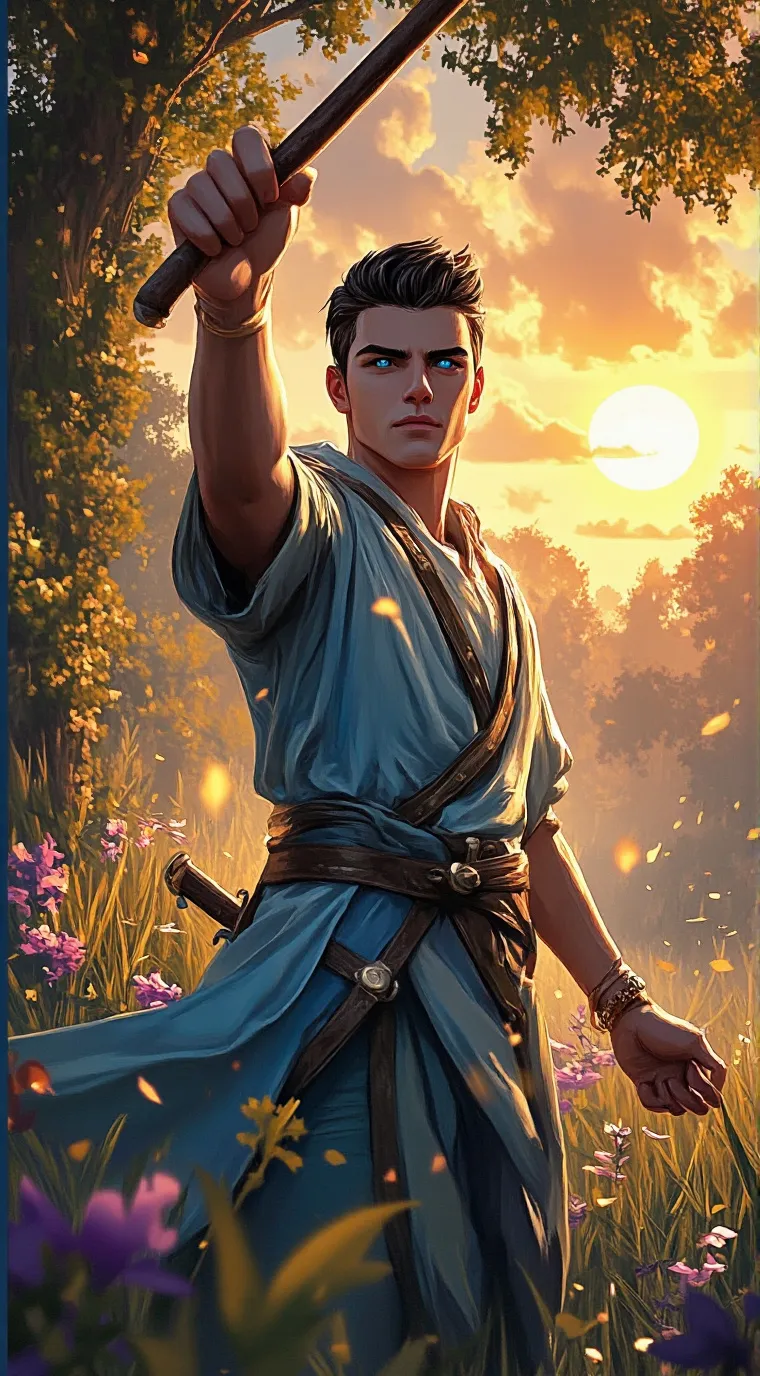 ai character: Raven background