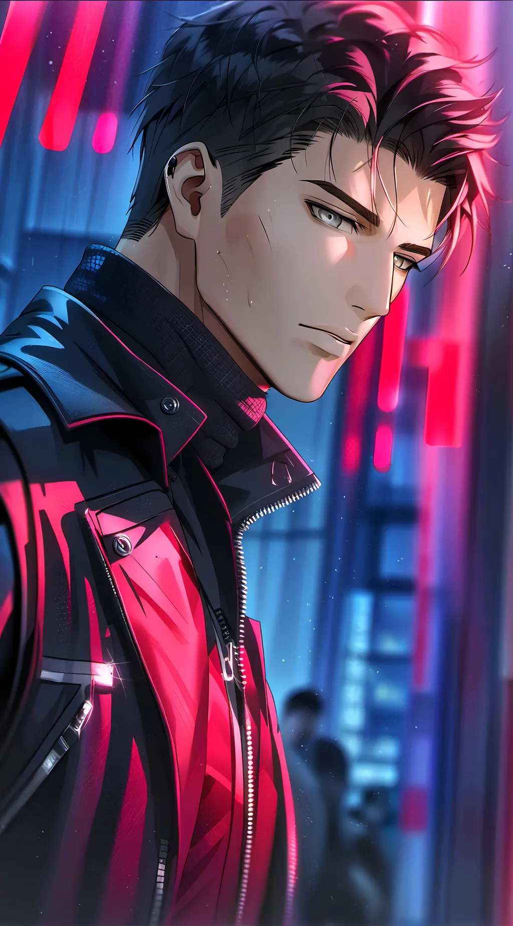 ai character: Aiden Blackwood background