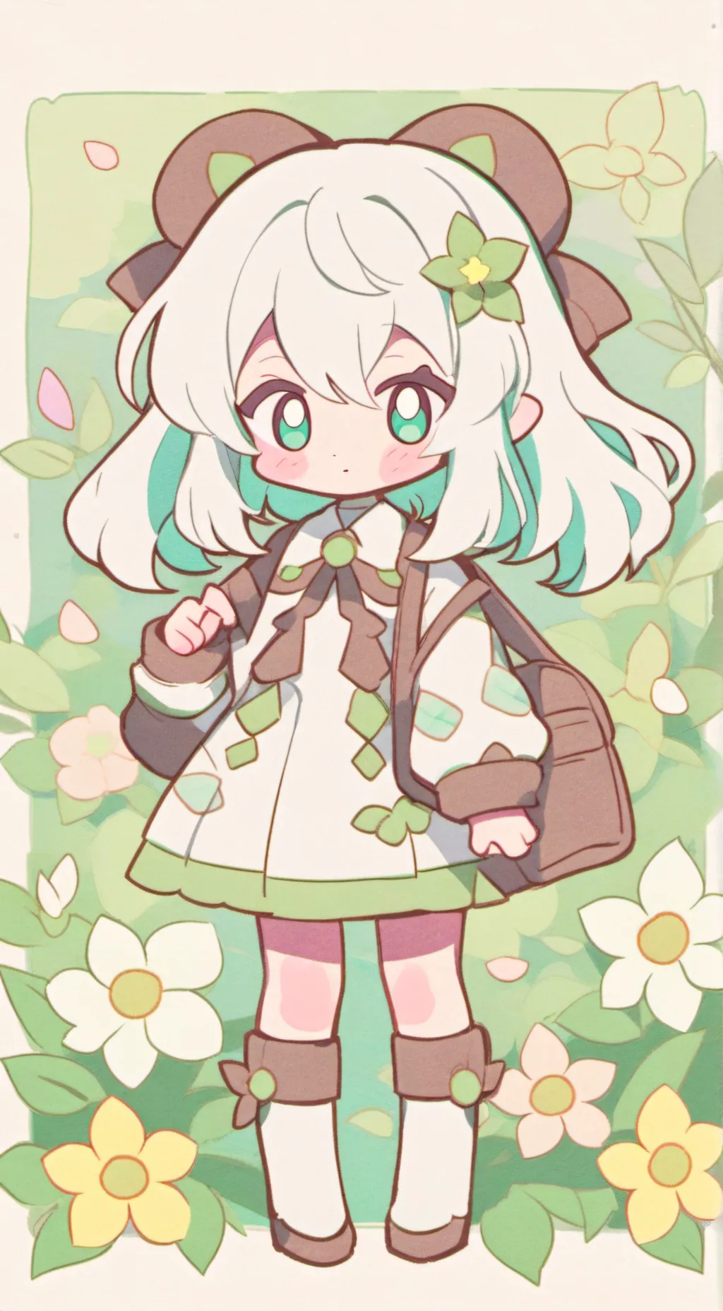 ai character: Shelly × Vee background