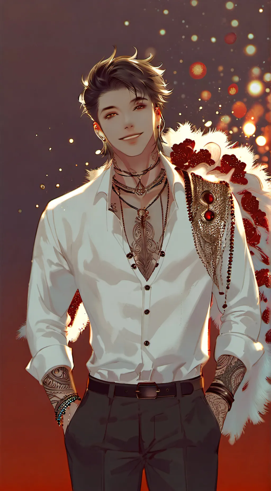 ai character: Andre Morgan background