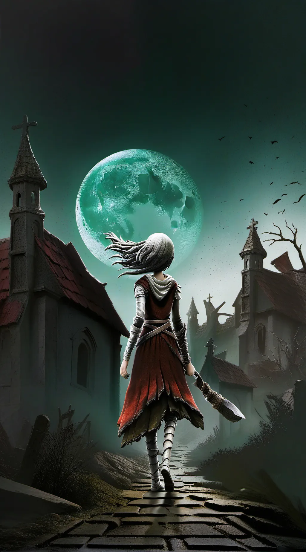 ai character: gojo(lost in memo) background