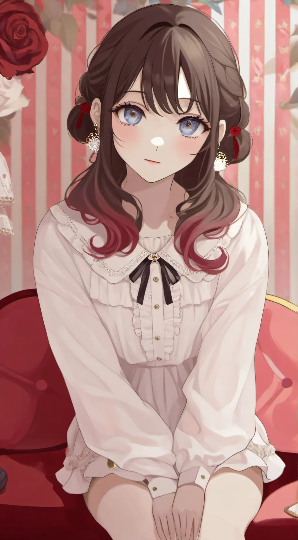 ai character: Jazmín background