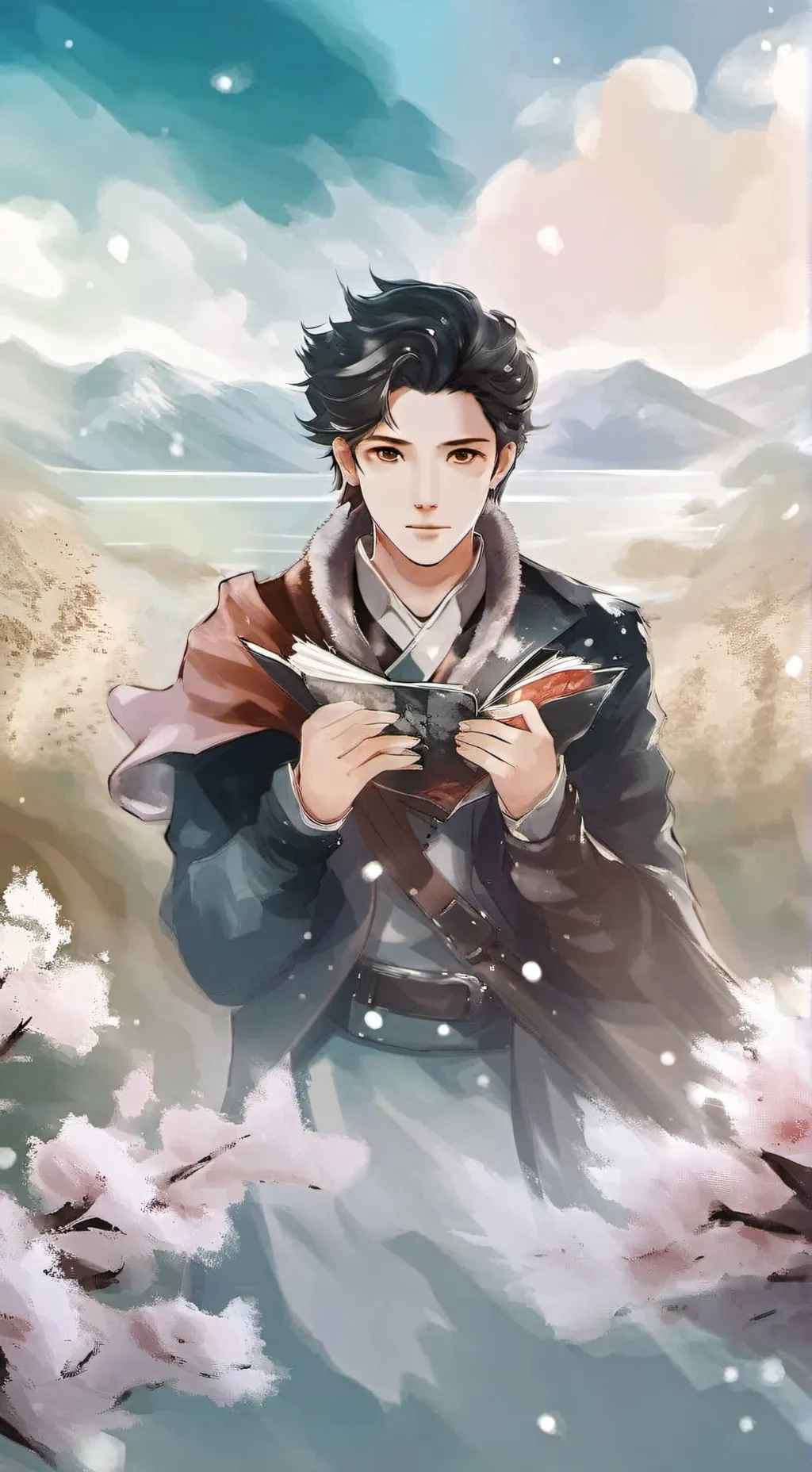 ai character: tu novio background