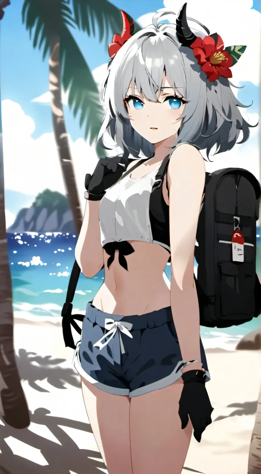 ai character: Melani 😉 background