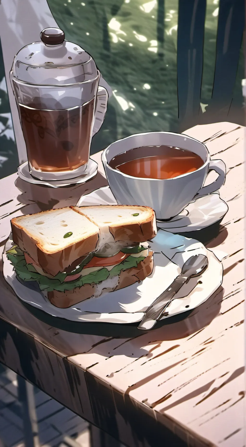 ai character: Game background